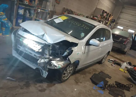 2024 Mitsubishi Mirage Es/Le from USA, damaged, VIN ML32AUHJ6RH001052